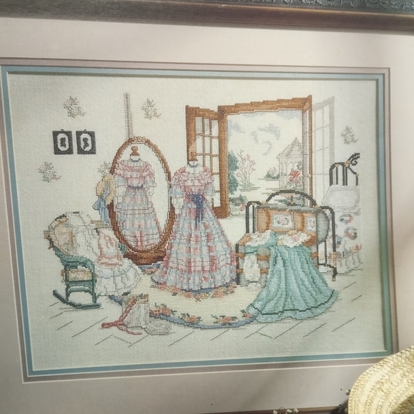 Sunlight & Silhouettes Vintage Cross Stitch Pattern Booklet - Picture 1 of 2